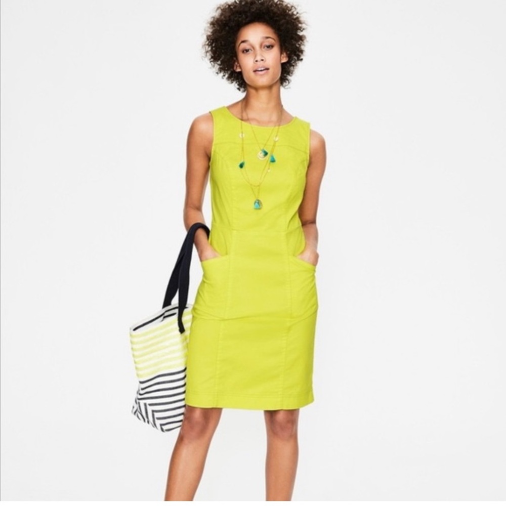 Boden light green dress